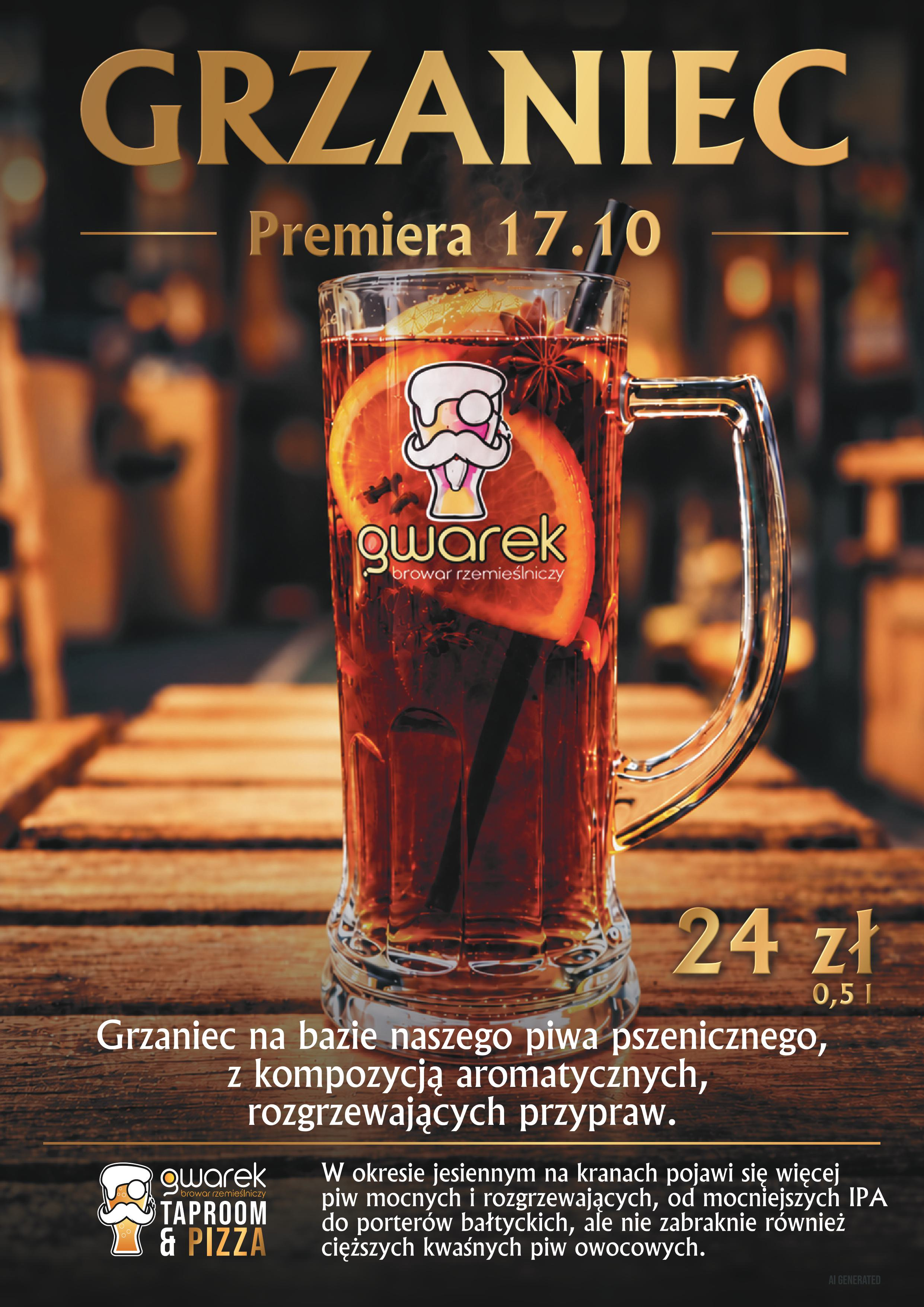 Jesienne menu - pizze i bratwursty